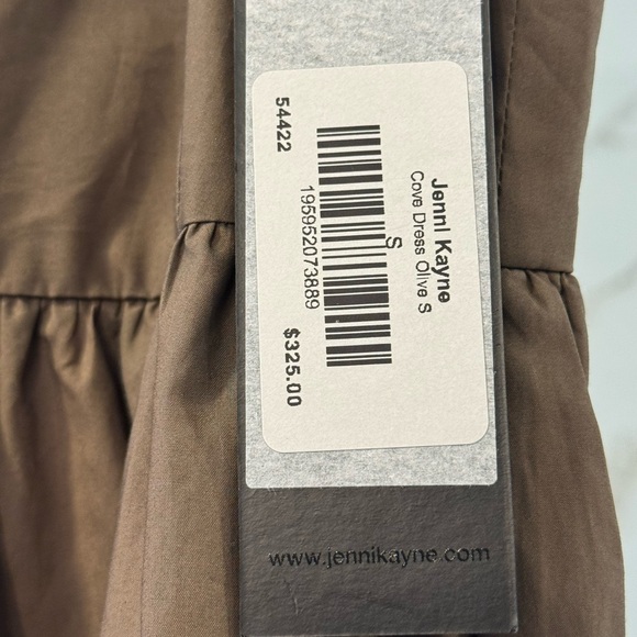 NWT Jenni Kayne cove dress olive sz small $325 - Picture 3 of 3